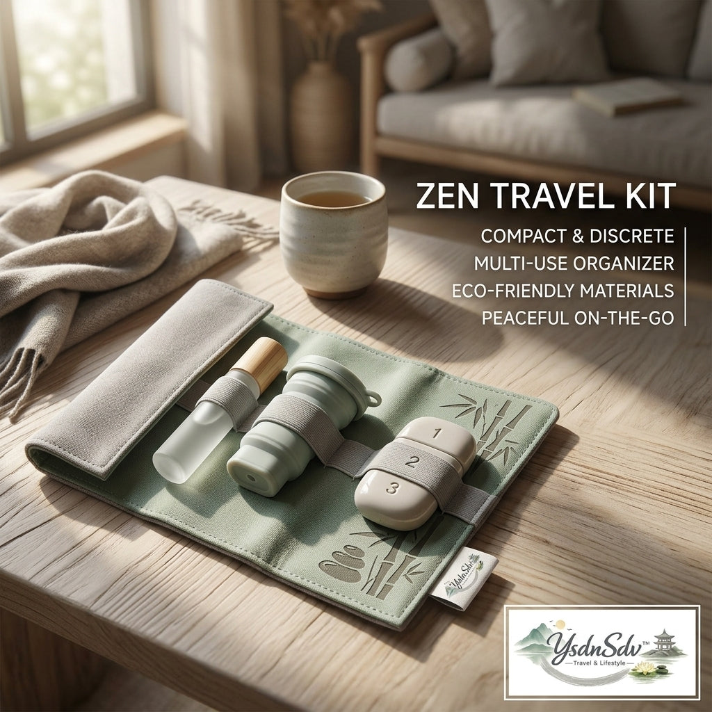 YsdnSdv™ Zen Travel Kit – Compact Multi-Use Travel Organizer lifestyle view